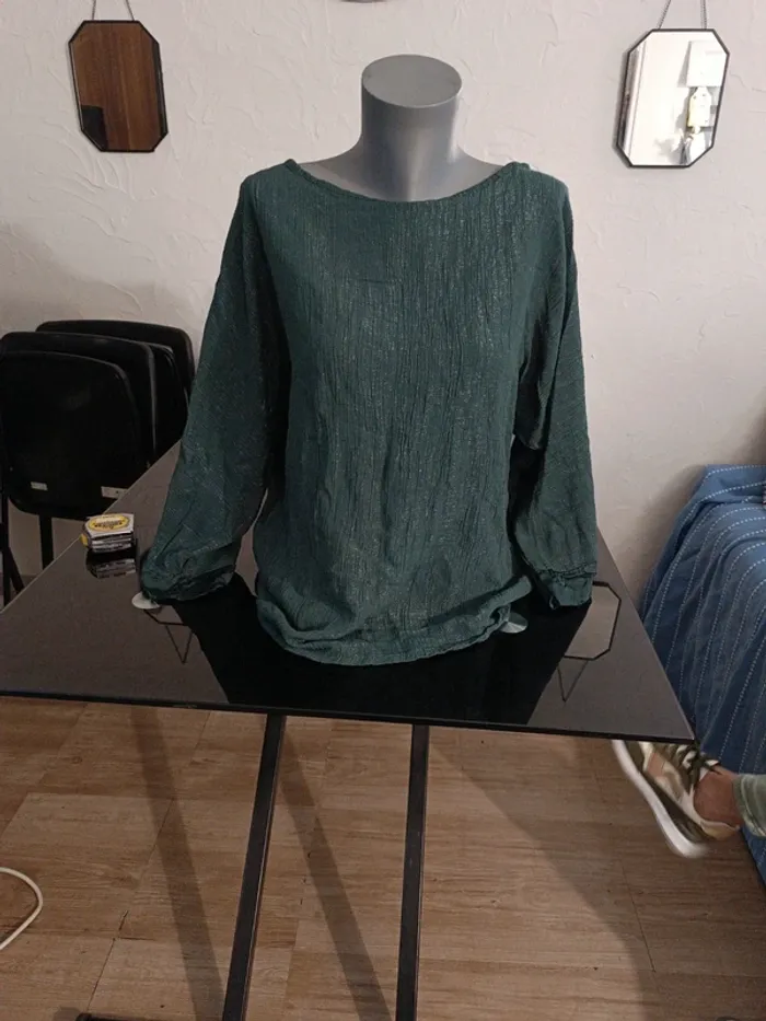 Joli blouse verte