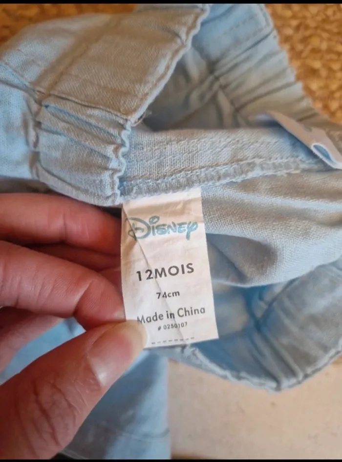 Neuf jolie ensemble polo et short simba en lin garçon 12 mois - photo numéro 9
