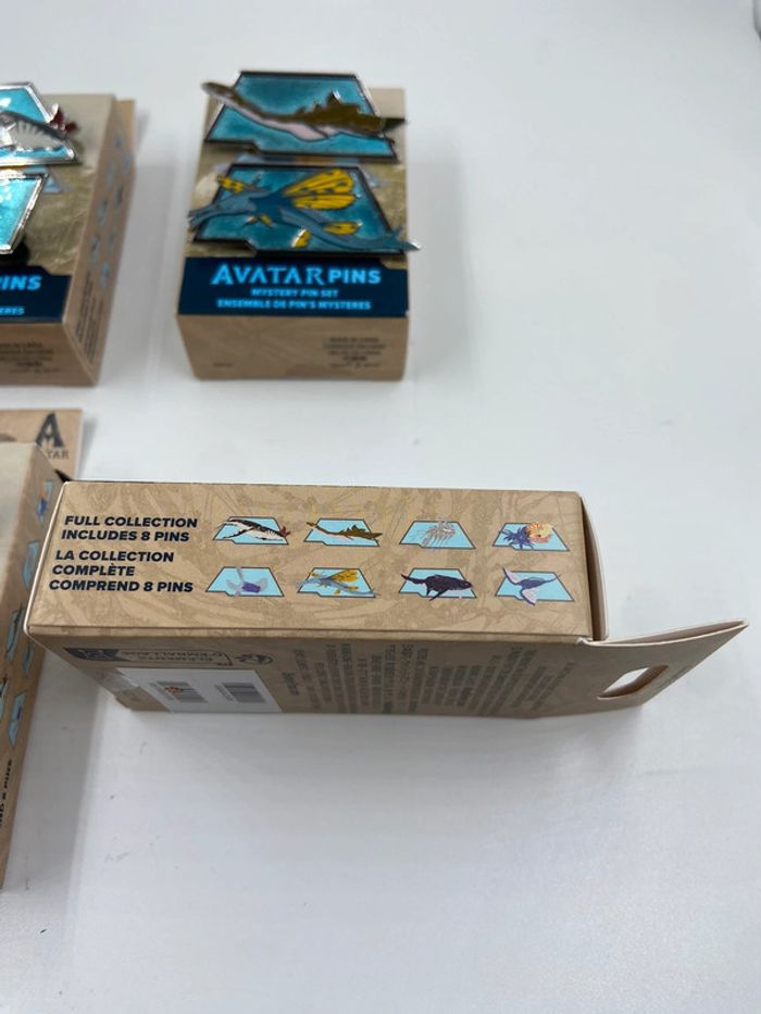 Set complet 8 Pin's Disney Parks Avatar Pandora Way of Water - Édition Mystère - photo numéro 8