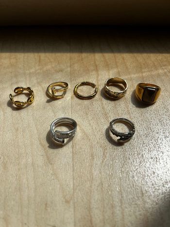 Lot de bague 