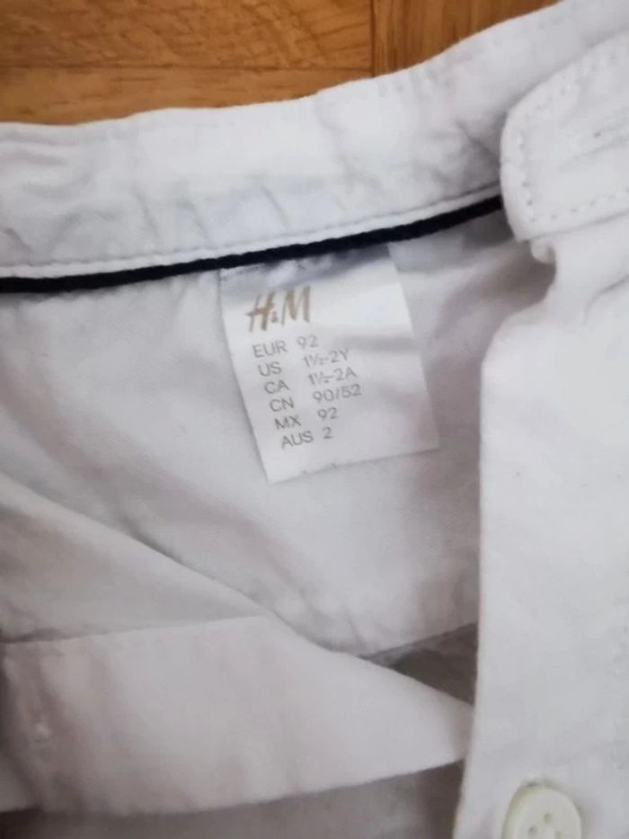Chemise h&m manche longue 18 24 mois - photo numéro 2