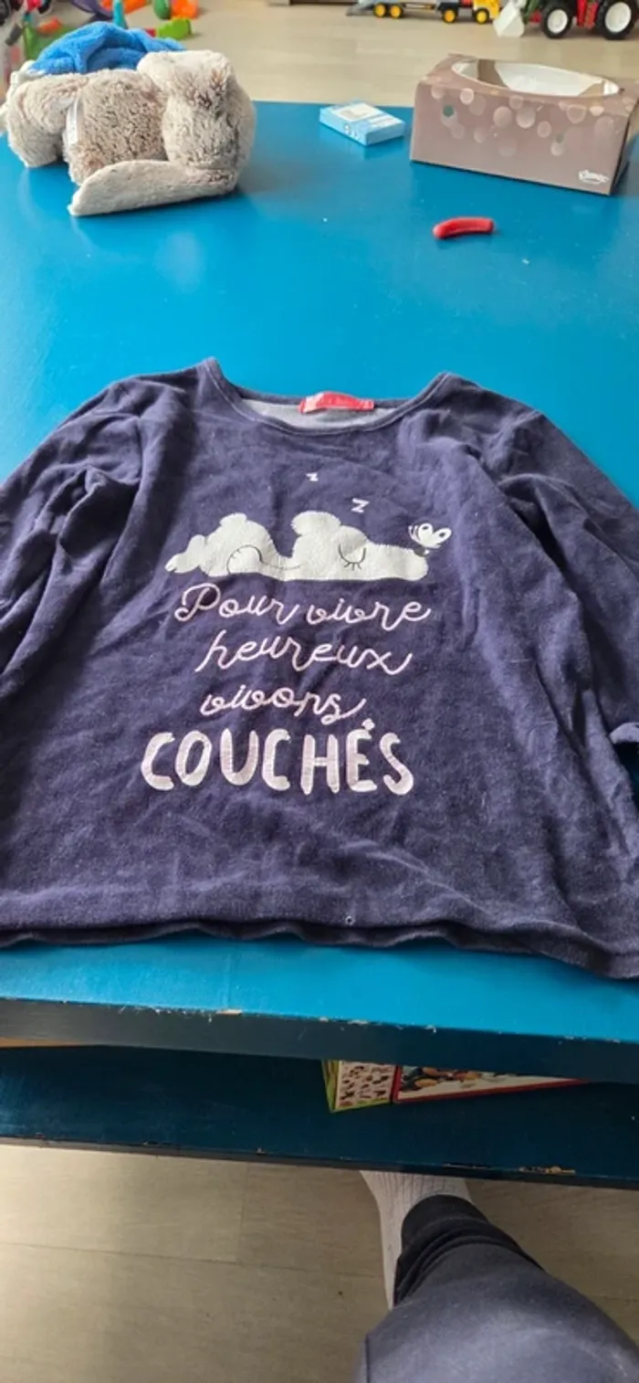 Haut de pyjama fille