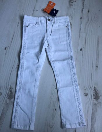 Jean fille Okaidi skinny neuf 4 ans