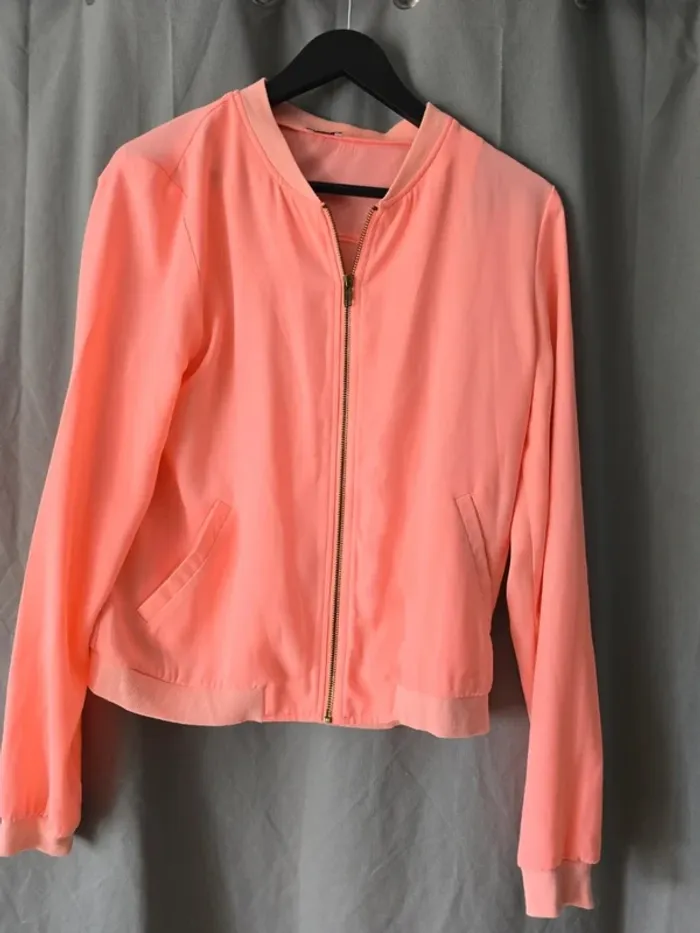 Veste légère rose