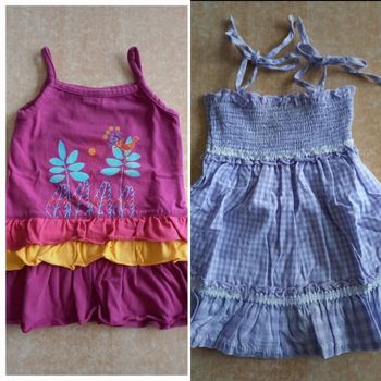 Lot de 2 robes d'été