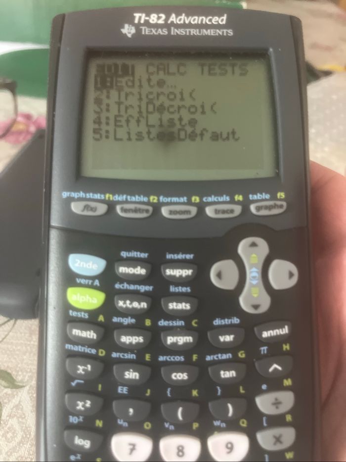 Calculatrice Texas instruments ti 82 - photo numéro 3