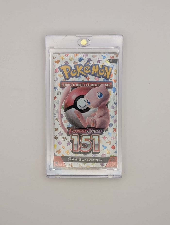 Lot de 5 Protection Booster Magnétique pokemon