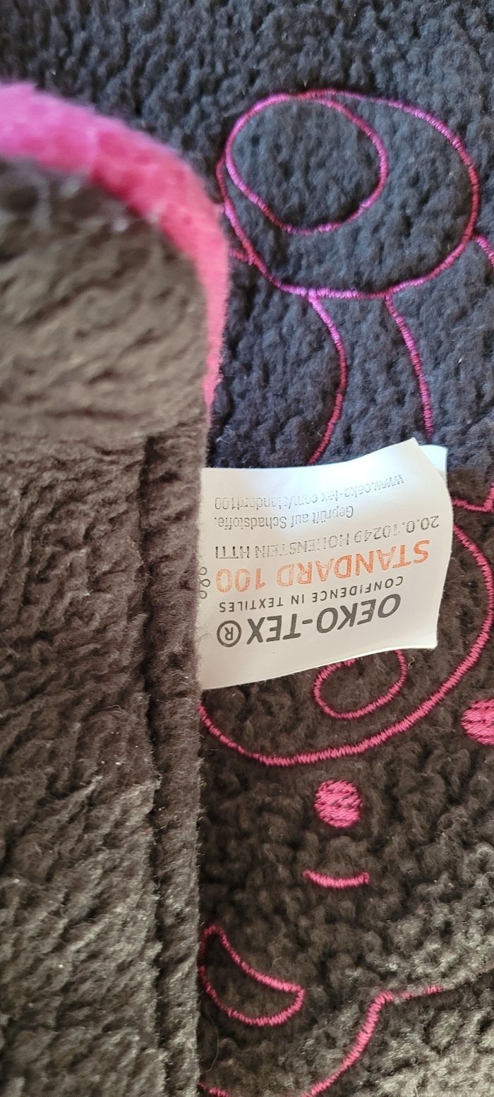 Cape polaire voiture poussette