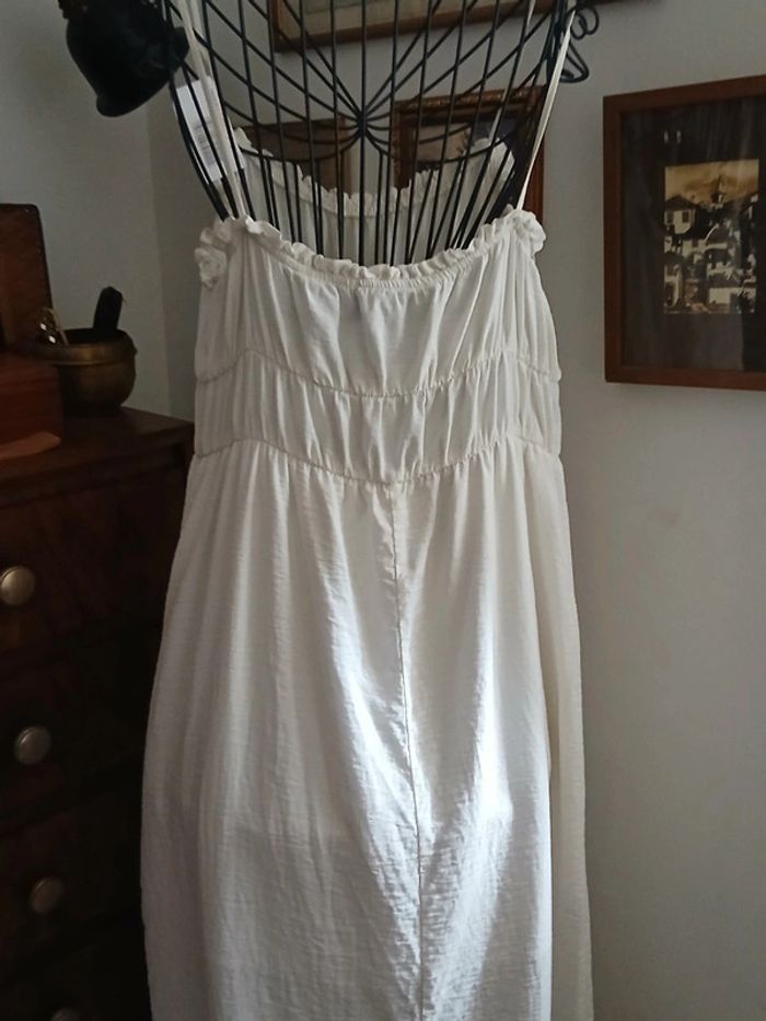 Robe Maxi longue taille élastique fines bretelles - photo numéro 7