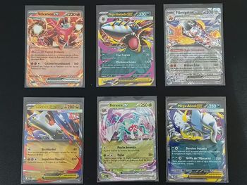 Lot de 6 cartes - EX