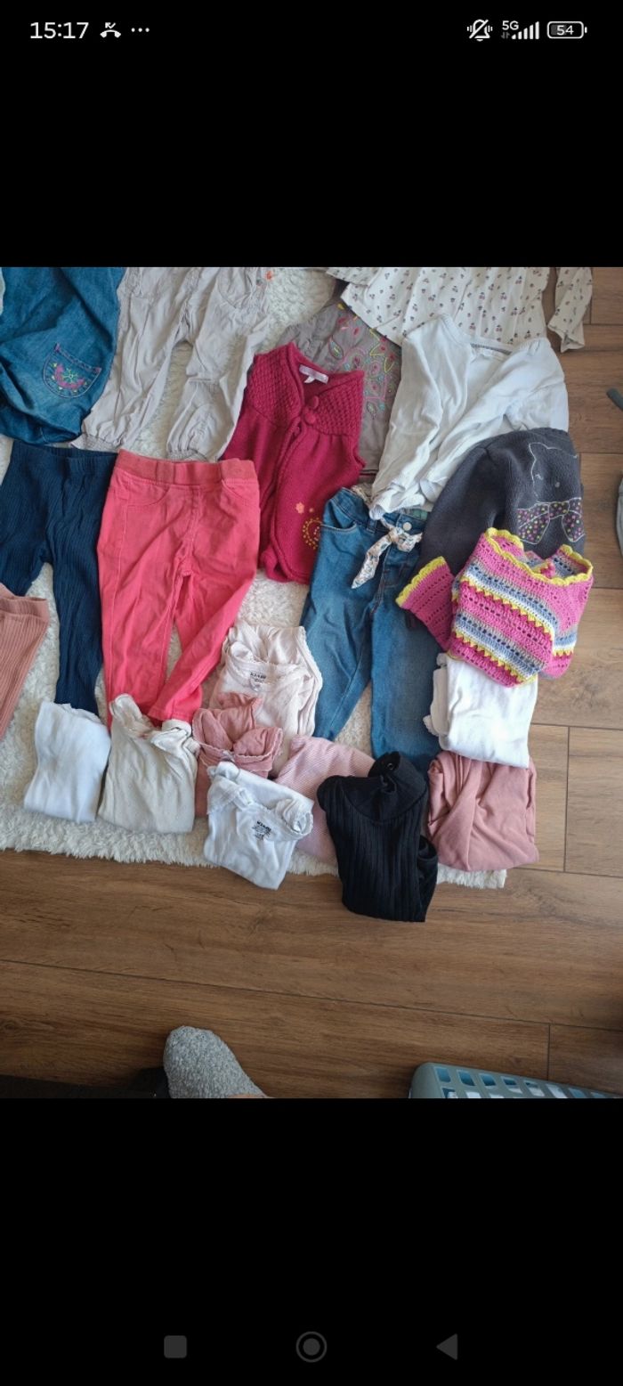 Lot 18 mois printemps