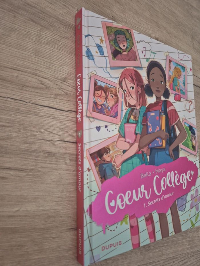 Bande dessinée Cœur collège - photo numéro 2