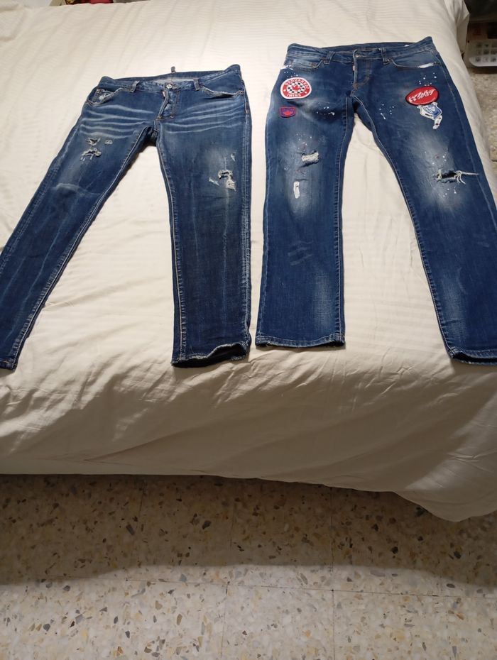 Lot de 2 jeans dsquared en très bon état