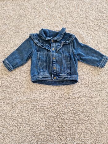 Veste en jean bébé fille