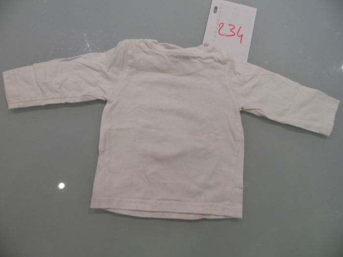 t-shirt 6 mois manche longue disney mickey - photo numéro 2