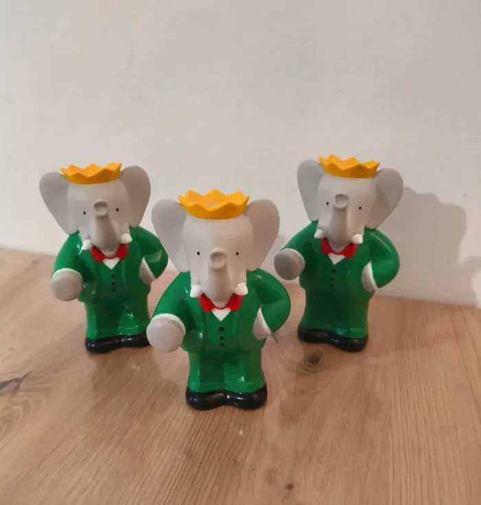 Figurine Babar publicitaire vintage