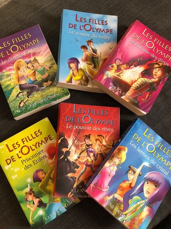 Les filles de l’Olympe les 6 tomes
