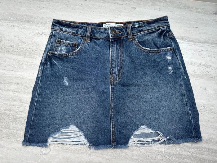 Jupe en jeans 38 stradivarius tbe