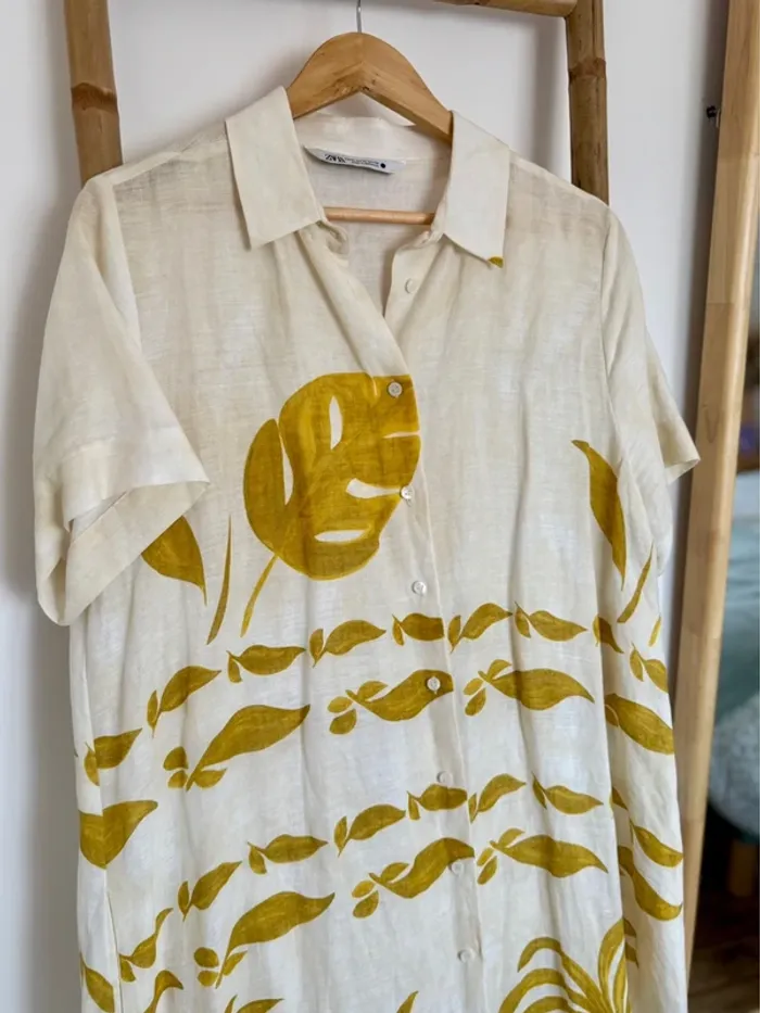 Chemise longue Zara - photo numéro 2