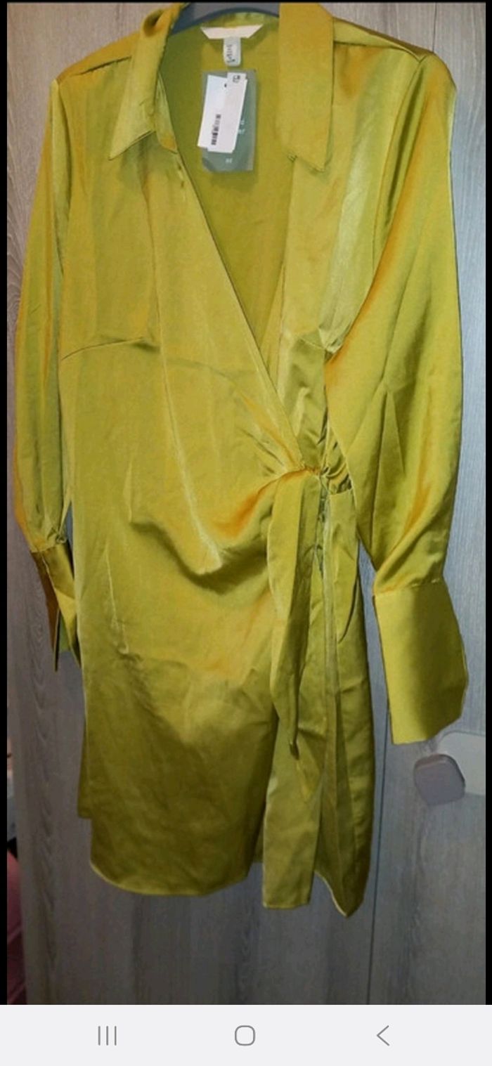 Robe fluide h&m femme taille L - photo numéro 2