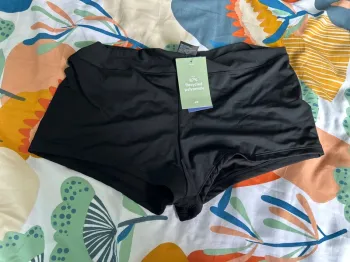 Bas de maillot shorty noir h&m taille 48