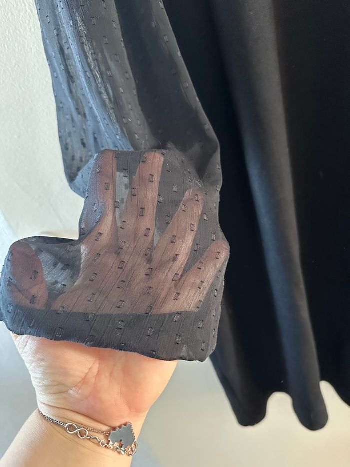 Robe manches transparentes - photo numéro 2