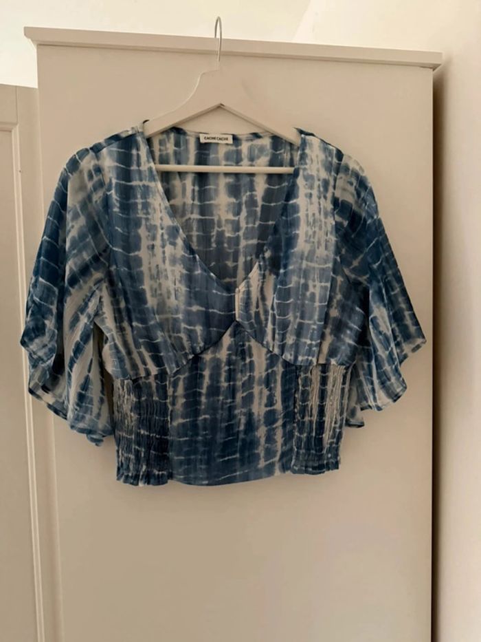 Superbe Blouse fluide neuve Cache Cache 🌸 40 - photo numéro 9