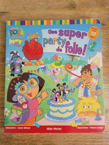 Livre Dora L'exploratrice Une super party de folie