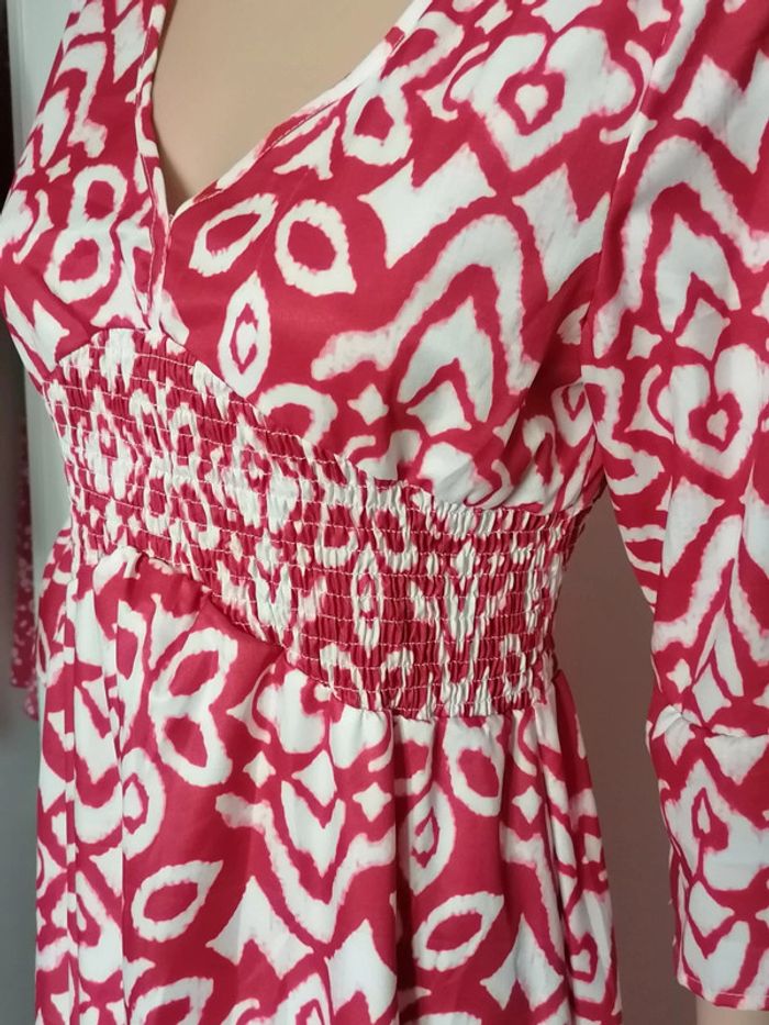 Longue robe rouge S - photo numéro 4