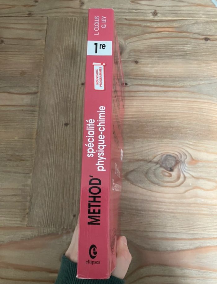 Method’ spécialité physique chimie première - photo numéro 3