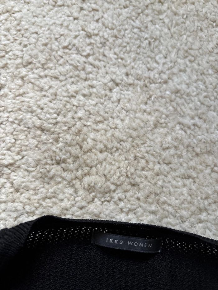 Lot de 2 pulls légers noirs IKKS taille XS - photo numéro 5
