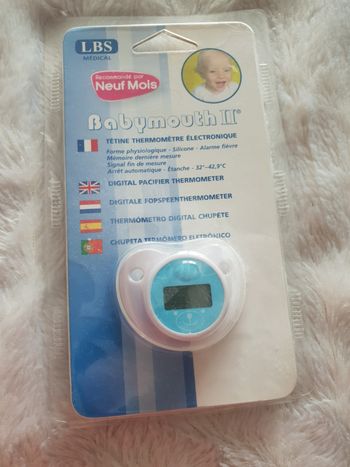 Tétine thermomètre NEUVE
