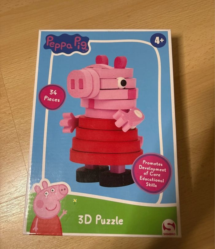 Puzzle 3D Peppa pig