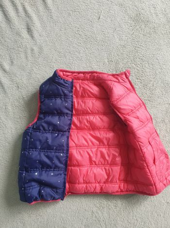 Manteau sans manche réversible - GRATUIT