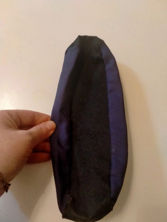 Trousse scolaire violette et noire sans marque - photo numéro 3