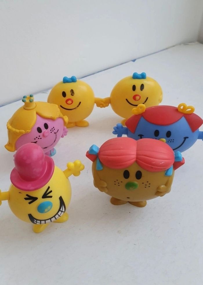 6 figurines monsieur madame