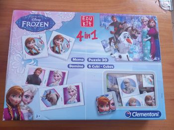 PUZZLE + CUBES REINE DES NEIGES