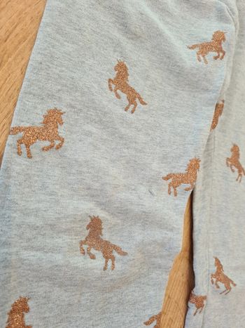 Legging chevaux pailletés