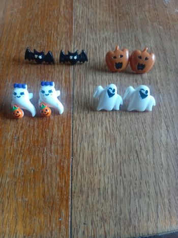 Lot boucles d'oreilles Halloween
