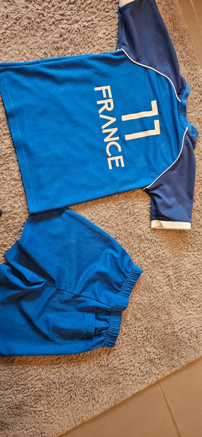 Maillot foot garçon france - photo numéro 2