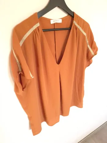 Blouse moutarde Promod taille xl