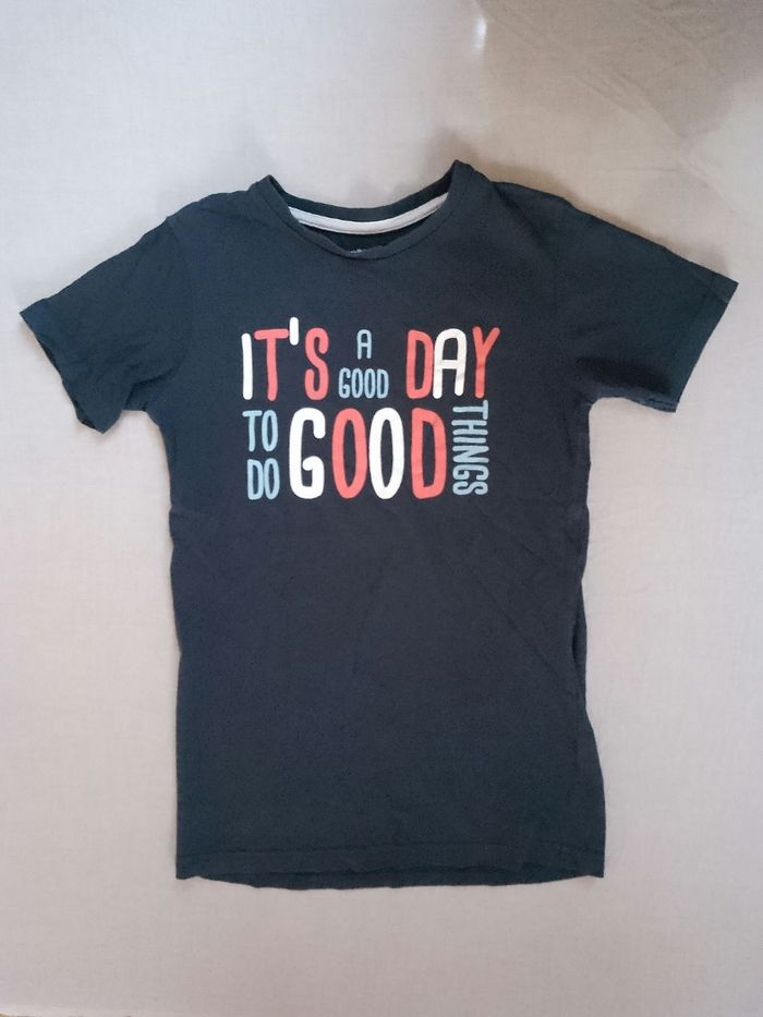 Tee-shirt manches courtes garçon 12 ans Vertbaudet - photo numéro 5