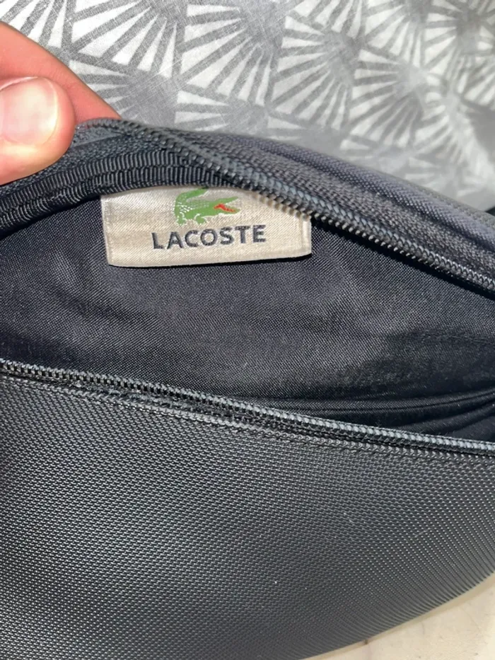 Banane / sacoche lacoste noire - photo numéro 6