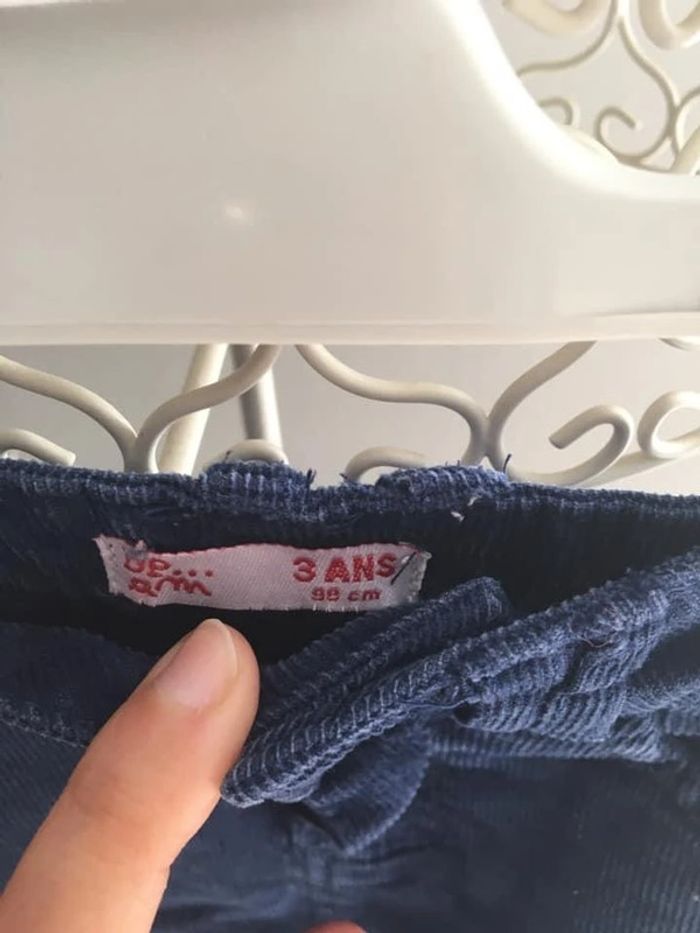 Ensemble fille 3 ans jupe et t-shirt Dpam - photo numéro 3