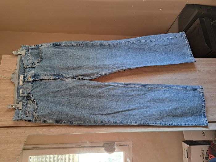 Jean Matilda bleu clair Mango - photo numéro 3