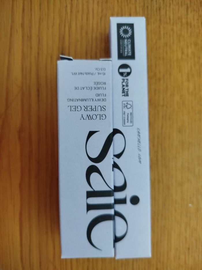 Saie mascara 101 + glowy super gel