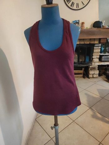 Débardeur bordeaux
