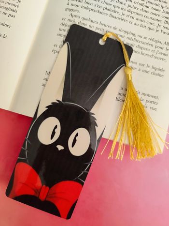 marque page Ghibli jiji kiki la petite sorcière 