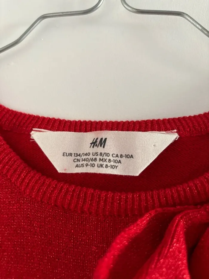Robe rouge pailletée - photo numéro 3