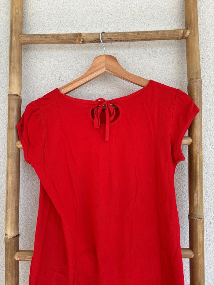T shirt rouge - photo numéro 5